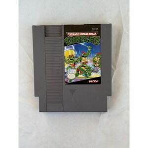 Teenage Mutant Ninja Turtles Nintendo NES Cartridge Ultra Games NTSC-U/C Action